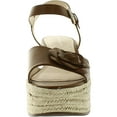 thumbnail image 3 of Marc Fisher Womens Venom Embellished Slingback Platform Sandals, 3 of 3