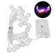 thumbnail image 4 of Cadena de luces LED Ticfox 20 chips de luz iluminación 360° decorativa colorida ultralarga, 4 of 14
