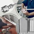 thumbnail image 5 of 2025 Integrated Internal & External Pipe Threading Tool, Electric Drill Compatible Pvc Pipe Threader Kit, 1/2" and 3/4'' Internal External Rethreading Maker (Upgrade, 1/2" *1), 5 of 6