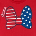 thumbnail image 4 of Disney Minnie Mouse Toddler Girls' 2-Piece T-Shirt and Shorts Set Minnie Red Blue, 4 of 5