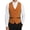 Orange, variant on Jackets for Men, Men's Spring Fall Suit Vest, Slim Fit Business Waist Coat