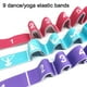 thumbnail image 2 of Correa de ejercicio de estiramiento de yoga con 9 bucles flexibles, banda de ejercicio gruesa, correa de estiramiento de fitness por gravedad, cinturón elástico auxiliar de yoga para baile, cinturón, 2 of 5