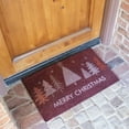 thumbnail image 6 of Rubber-Cal Oh, Christmas Tree! – Vibrant Red Christmas Welcome Mat 15mm 18" X 30", 6 of 6