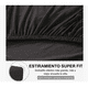 thumbnail image 2 of 6pcs Fundas Elásticas Protectoras De Silla Comedor Modelo Negro, 2 of 5
