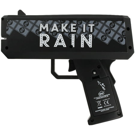 (Set) Cash Gun - Money Blaster To Make It Rain Fake Bills + AAA (Best Places To Use Fake Money)