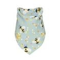 thumbnail image 3 of Bingfone Bees-Washable Dog Scarf Triangle Adjustable Puppy Bandana Bib Handkerchief For Medium Large Dog Cat, 3 of 9
