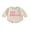 Beige, variant on Bagilaanoe Newborn Baby Girl Valentine's Day Romper Sweatshirt Long Sleeve Bodysuits Letter Print Pullover 3M 6M 12M 18M 24M Infant Casual Tee Tops