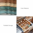 thumbnail image 6 of Placemats Set of 8, Teal Turquoise Wooden Woven Placemat, Linen Place Mats for Kitchen/Dining Tables, Rustic Retro Farmhouse Western Country Washable Table Mats for Party, 6 of 8