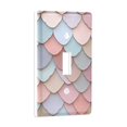 thumbnail image 2 of Yayeee Toggle Light Switch Wall Plate 1-Gang 4.5"x2.7" Home Decorative Outlet Cover, Art Pattern, 2 of 7
