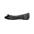 thumbnail image 3 of Womens MICHAEL Michael Kors Alice Ballet Flats, Black/Silver, 6.5 US / 36.5 EU, 3 of 5