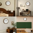 thumbnail image 3 of TIMESS 13" Silent Wall Clock with Light Wood Frame, Easy-to-Read Face, Decorative, Non-Ticking, 3 of 7