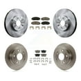 thumbnail image 1 of CMX Front Rear Disc Brake Rotors and Ceramic Pads Kit for Car Honda Accord Acura TSX K8C-101369, 1 of 11
