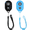 Black+Blue, variant on 2 Pack Wireless Phone Camera Remote , Compatible with iPhone/Android, Bluetooth Shutter for Selfies, Travel Photos, Vlogging & Hands-Free Photography-Black+Black