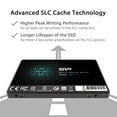 thumbnail image 4 of Silicon Power 1 To SSD 3D NAND A55 SLC Cache Performance Boost SATA III 2.5 Pouces 7mm (0.28 Pouces) Disque Dur Interne (SP001TBSS3A55S25), 4 of 5