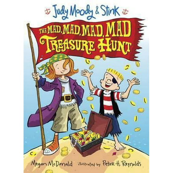 Pre-Owned Judy Moody & Stink: The Mad, Mad, Mad, Mad Treasure Hunt (Paperback) 1406319805 9781406319804
