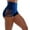 358_Blue, variant on frariair Yoga Shorts for Women Buttocks High Waist Solid Color Bandage Sweatpants Wine