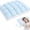 Light Blue, variant on Fluffy Cloud Cooling Pillow with Quilted Grid Construction(Gray)