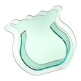 thumbnail image 2 of Florero para pecera transparente acrílico grueso suavizante simple moderno pecera pequeña para dormitorio de oficina familiar transparente verde, 2 of 10