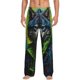 thumbnail image 1 of Balery Realistic Style Wolf Warrior Pantalones de pijama para hombre, pijama ultraligero, pantalón de descanso-Large, 1 of 6