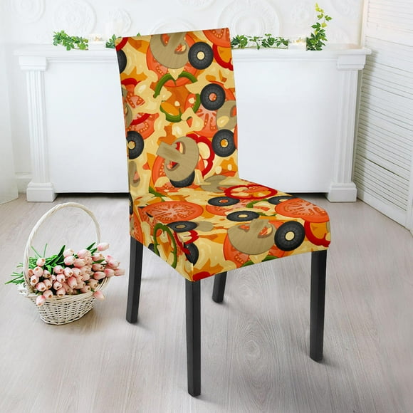 Funda Silla Comedor Textura Pizza