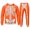Orange&1080, variant on Halloween Mens Sweatsuit 2 Peice Sets Hallowmas Men's Jogging Tracksuit Set Skeleton Graphic Pullover Hoodies Pants Athletic Sweat Suit for Men