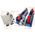 thumbnail image 2 of 3 Ton Adjustable Welding Turning Roller Tank Welding Pipe Welding Equipment Single Motor 220V, 2 of 10