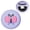 Purple, variant on YUNOVA 2 Pack Hidden AirTag Holder with Safety Pin, Cute Cartoon Silicone GPS Tracker Case Compatible with Apple AirTag 1st/2nd Gen for Kids Elderly Pets