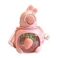 thumbnail image 1 of Botella de Agua de Conejo para Niños Hervidor Deportivo 690ml Rosa Strade Fareast Limited, 1 of 8