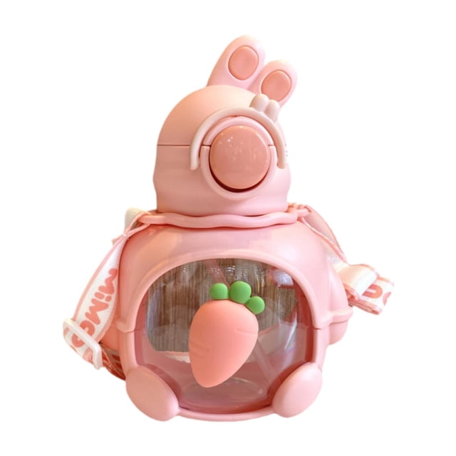 Botella de Agua de Conejo para Niños Hervidor Deportivo 690ml Rosa Strade Fareast Limited