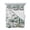 White, variant on Summer Palm Trees Full Size Down Alternative Comforter, Lightweight Comforter Quilt Bedding Set with Pillow Shams Botanical Tropical Leaves All Seasons Bed Comforter Duvet Insert 78"x90"