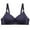 Blue, variant on Erwazi Push Up Bras for Women Comfort Wireless Bra Everyday No Wire and Mesh Light Padded Bra