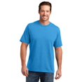 thumbnail image 1 of District ®  Perfect Blend ® Tee. Dm108 M Heathered Bright Turquoise, 1 of 4