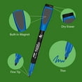thumbnail image 3 of 4 Magnetic Dry Erase Markers Fine Tip Assorted Classic Colors Low Odor, 3 of 8