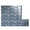 Style 1325, variant on Yeetfub Peel and Stick Backsplash 10-Sheet Mosaic Backsplash for Kitchen Wall Waterproof Peel and Stick Backsplash Tile Peel and Stick for Bathroom Kitchen Cabinet Shower 4"x4"