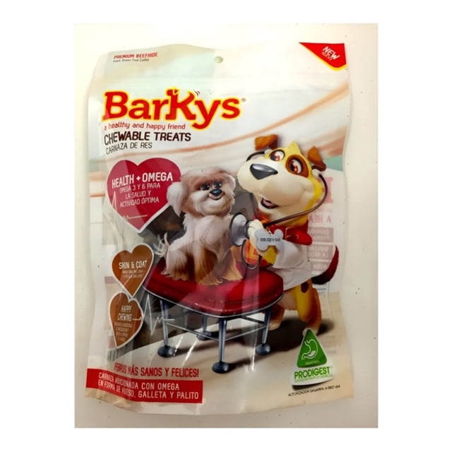 BARKYS CARNAZA HUESO 9-10 CARNE 2 PIEZAS