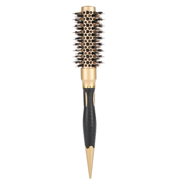 Cepillo Térmico Redondo, Cepillo Antiestático para Cerdas de Jabalí Cepillo para Secar el Cabello Tecnología Nano Térmica de Iones Cerámicos para Secar el Cabello Ecomeon no