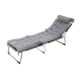 thumbnail image 1 of Cama plegable, cama plegable para una sola persona, tumbona reclinable plegable, cama individual, sillón reclinable, diseño aerodinámico, 1 of 9