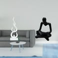thumbnail image 2 of Escultura De Resina De Pensador De Llama Abstracta Moderna Para Sala De Estar Creativa, Oficina, Patio, Estantería, Decoración Y Regalo., 2 of 8