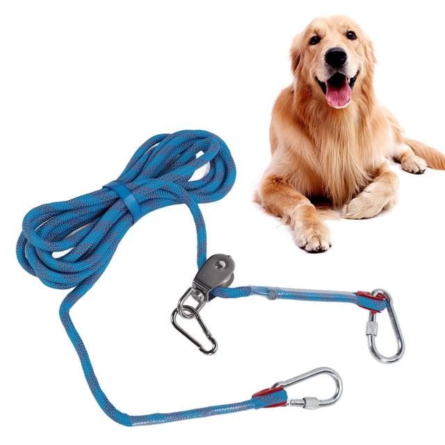 Pet Walking Leash,5m / 16.4ft Long Pet Outdoor Walking Reflective Traction Rope Dog Training Leash Pet Training Rope For Dogs Training Camping Hiking