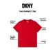 thumbnail image 2 of Camiseta DKNY de Algodón Suave con Cuello Redondo Corte Clásico Roja, 2 of 7