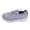 Light Gray, variant on Orthopedic Walking Shoes for Women Woven Breathable Mesh Sneakers Lightweight Non Slip Arch Support Slip on Flat Shoes Khaki Size 9