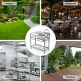 thumbnail image 6 of Rocita Free Standing Commercial Restaurant Kitchen Sink with Sturdy Stainless Steel Stand, Single Bowl Utility Sink Kit with Faucet & Drainer Unit for Outdoor Indoor, 6 of 9