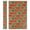 A, variant on Vintage Kraft Christmas Wrapping Paper Roll, 80GSM Rustic Holiday Printed Xmas Gift Wrap, Brown Thick Kraft Xmas Wrapping Paper for Christmas Gift Packaging, 118"×17"