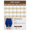 thumbnail image 5 of TRYSIL Women's Biker Shorts Inseam 8" High Waist Yoga pants Workout Gym Running Volleyball Spandex Shorts with Pockets, 5 of 7