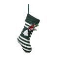 thumbnail image 2 of Medias navideñas, soporte para calcetines navideños, bolsa de regalo para calcetines navideños, saco colgante navideño para decoración del hogar, 2 of 8