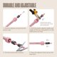 thumbnail image 4 of Cuerda para saltar SPORTBIT ajustable 3 m rosa para fitness y velocidad, 4 of 8
