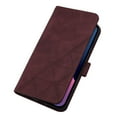 thumbnail image 5 of SaniMore for iPhone 14 6.1" Case Wireless Charging Support, Magnetic Flip Wallet Card Holder PU Leather Cover Built-in Kickstand & Wrist Strap Full Body Protective Shell, Winered, 5 of 9
