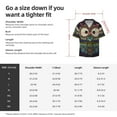 thumbnail image 5 of Kdxio Men'S Hawaiian Shirt For Men Short Sleeve Shirt Boho Owl Summer Casual Holiday Beach Button Down T-Shirts, 5 of 5