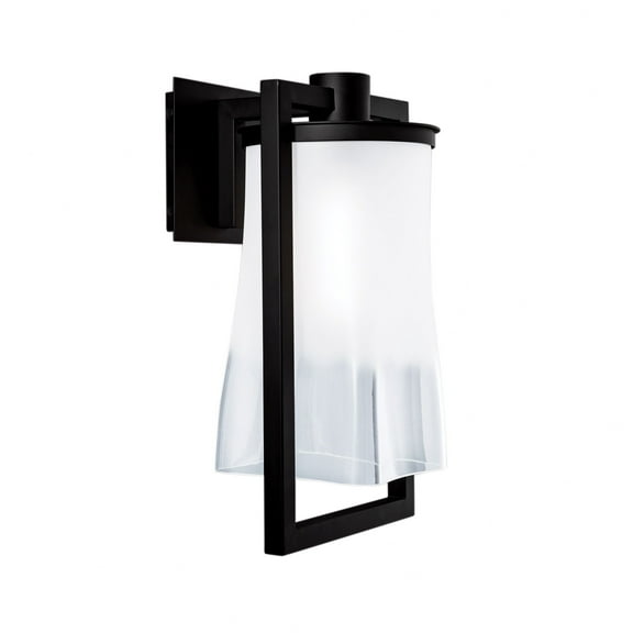 Norwell Lighting - Drape - 1 Light Outdoor Wall Mount In Contemporary Style-16.5