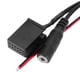 thumbnail image 3 of Aux En Cables, Adaptador Estéreo De 12pin Resistente Al Desgaste Liviano Para El Reemplazo Del Automóvil Para Tigra 2004-2009, 3 of 7